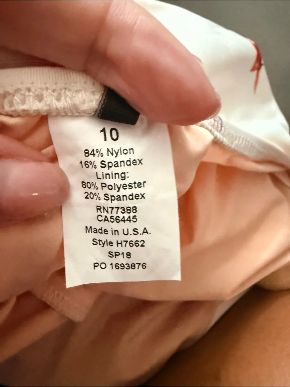 J.Crew Playa Printed One-Piece Swimsuit Size 10 New without tag. Has liner